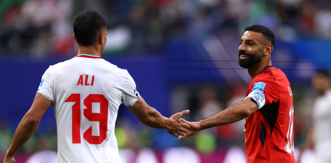 الشوط الأول.. التعادل الإيجابي يُسطير على المباراة بين منتخبي مصر وإيران في كأس العالم