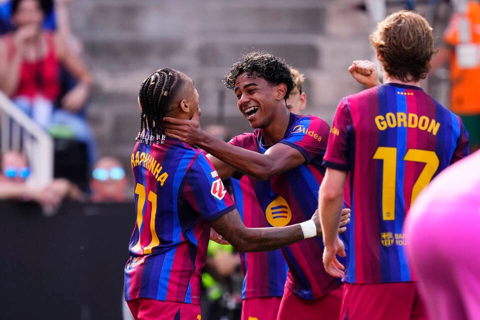 في غياب حمزة عبدالكريم.. برشلونة يكتسح فالنسيا بخماسية نظيفة في الدوري الإسباني