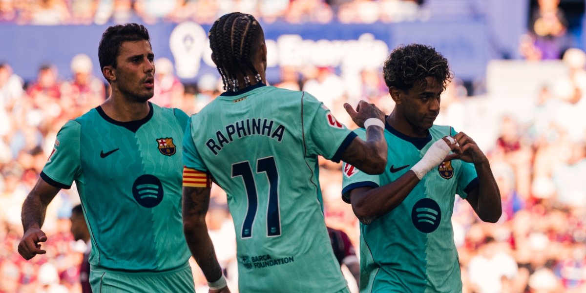 في غياب حمزة عبدالكريم.. برشلونة يكتسح ليفانتي (4-2) في الدوري الإسباني الممتاز
